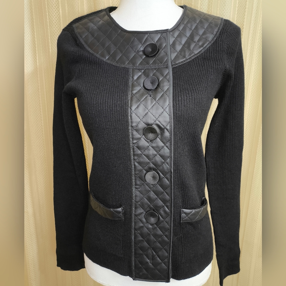 Black Sweater Jacket
